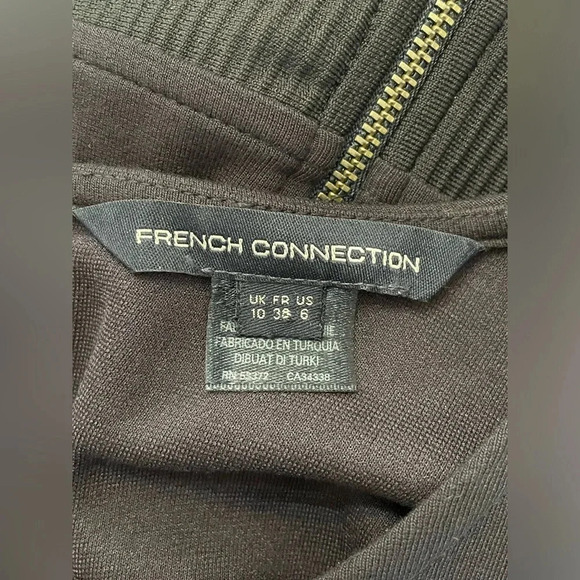 💎 French Connection Manhattan Panel Dress Size 6 - Picture 8 of 12